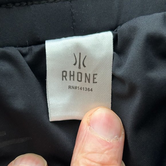 Rhone Shorts Performance Running Training Athletic Black Lined Stretch Mens XL - Picture 12 of 14